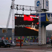 Diseño de panel de carteles publicitarios al aire libre Led